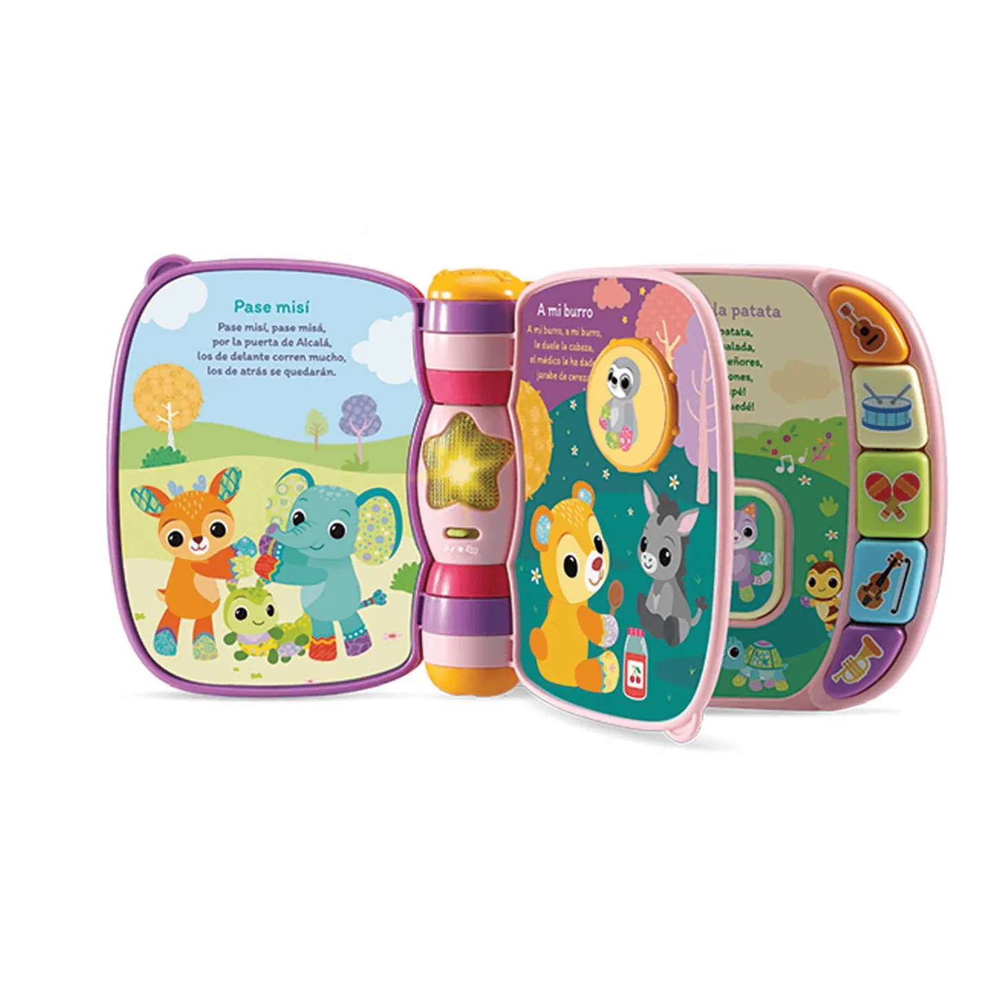 Vtech Primeras canciones Rosa Libro Interactivo para Bebés