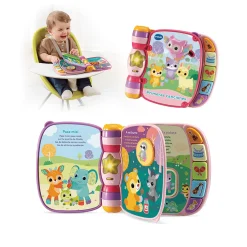 Vtech Primeras canciones Rosa Libro Interactivo para Bebés
