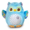 VTech Proyector de peluche Búho estrellitas, Luz nocturna, Música y sonidos relajantes para calmar