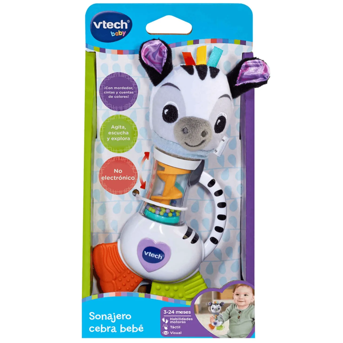 Vtech Sonajero cebra bebé