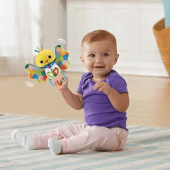 Vtech Sonajero pajarito de tela Melodías y sensaciones