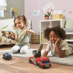 VTech Switch&Go Dinos 4 en 1 Mega T-Rex S.O.S. 3 coches/1 dino