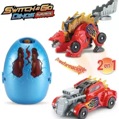 VTech Switch&Go Dinos Sorpresa, Huevos de dinosaurio