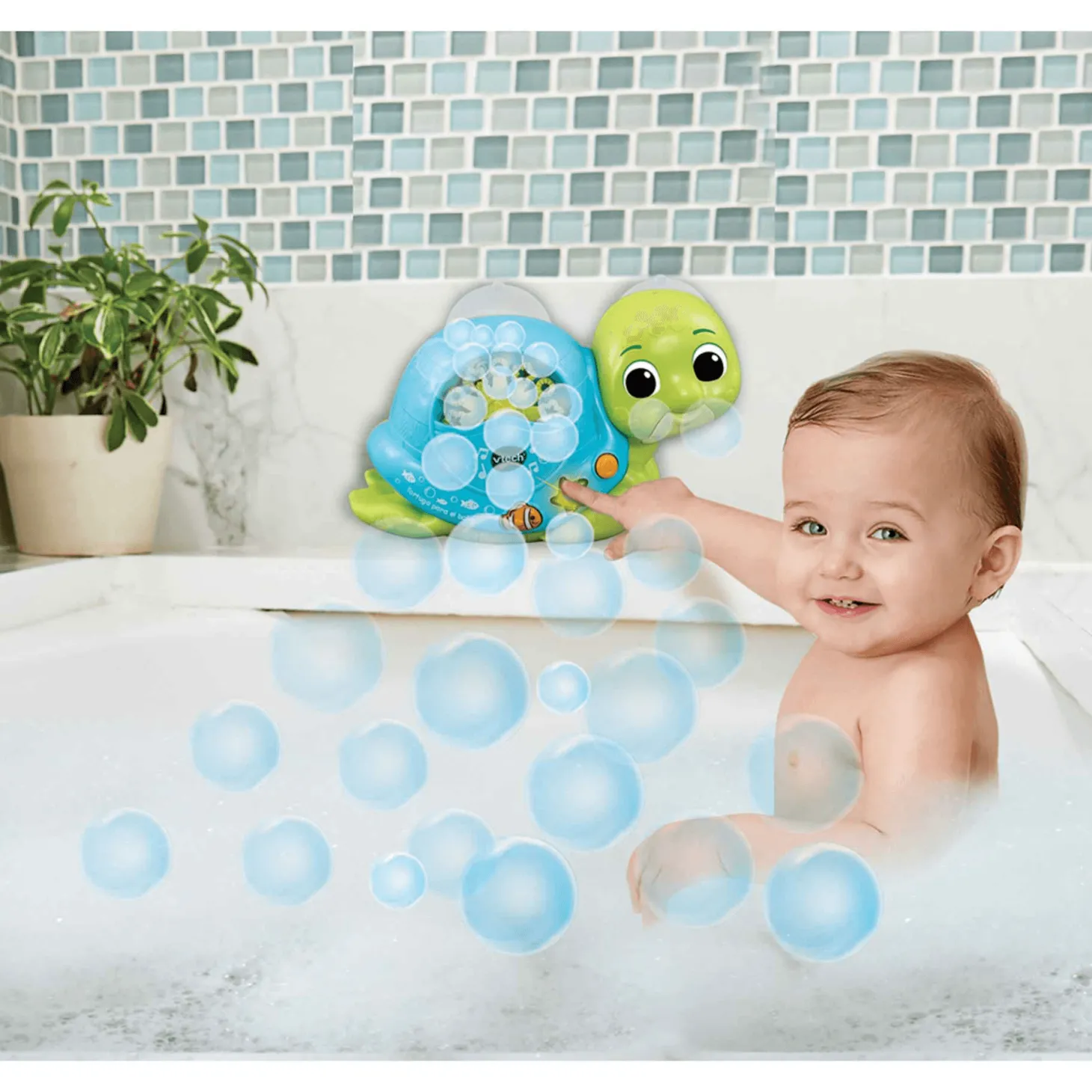 Vtech Tortuga para el baño Baby burbujas