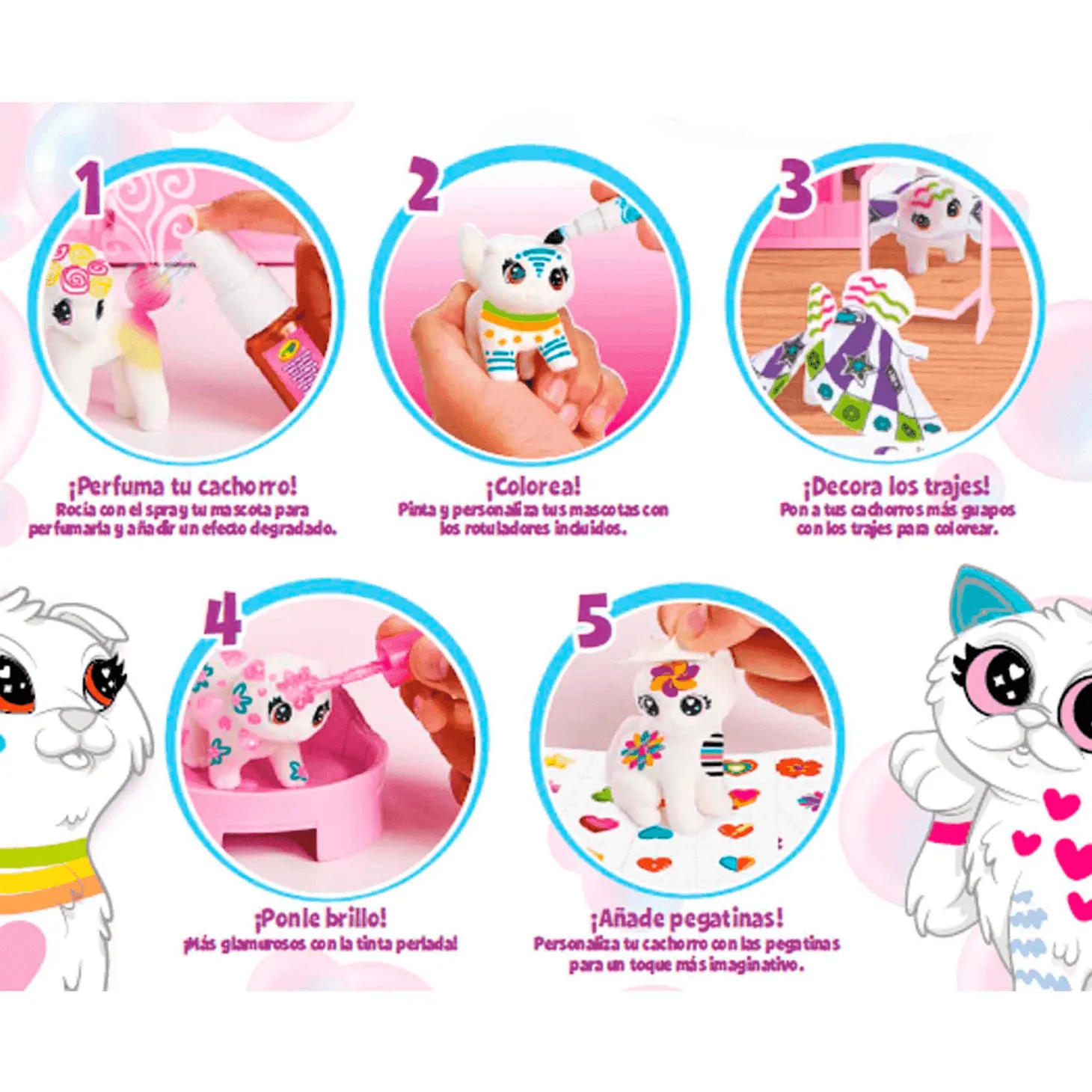 Washimals Pets Súper Salón de Belleza Crayola