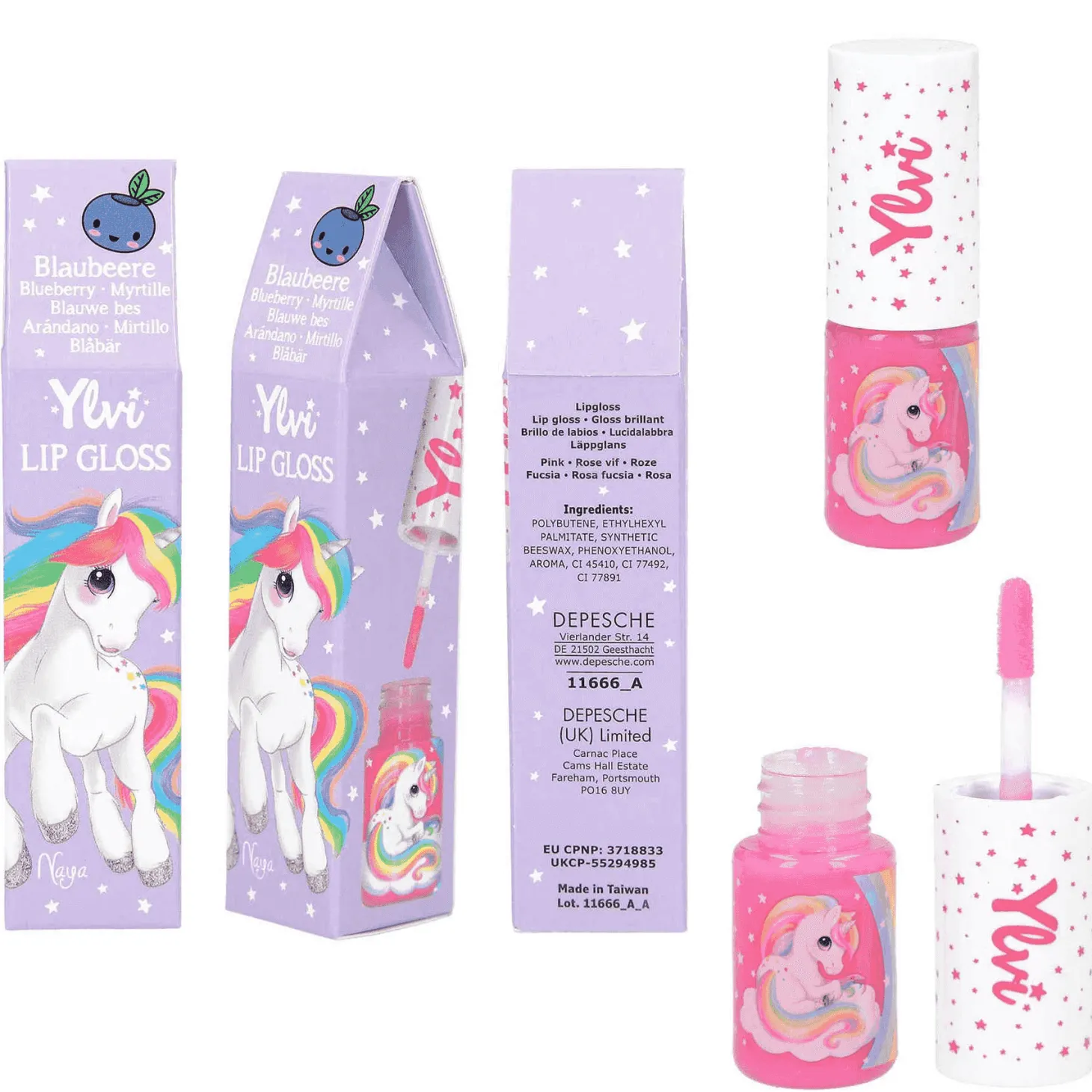 Ylvi Brillo de Labios Diferentes Modelos