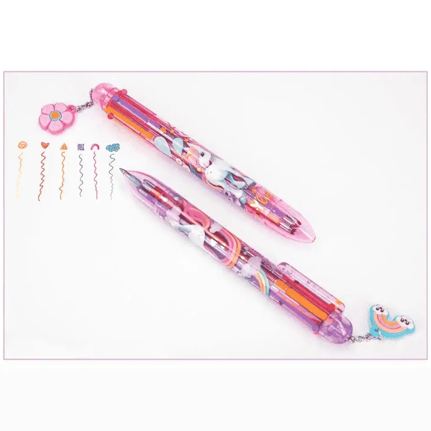 YLVI bolígrafo de 6 colores