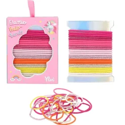 YLVI set de coleteros con purpurina