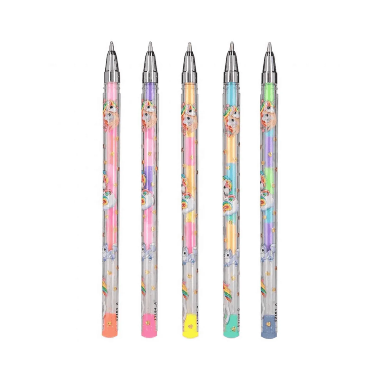 Ylvi Set Rotuladores de Gel Arcoiris