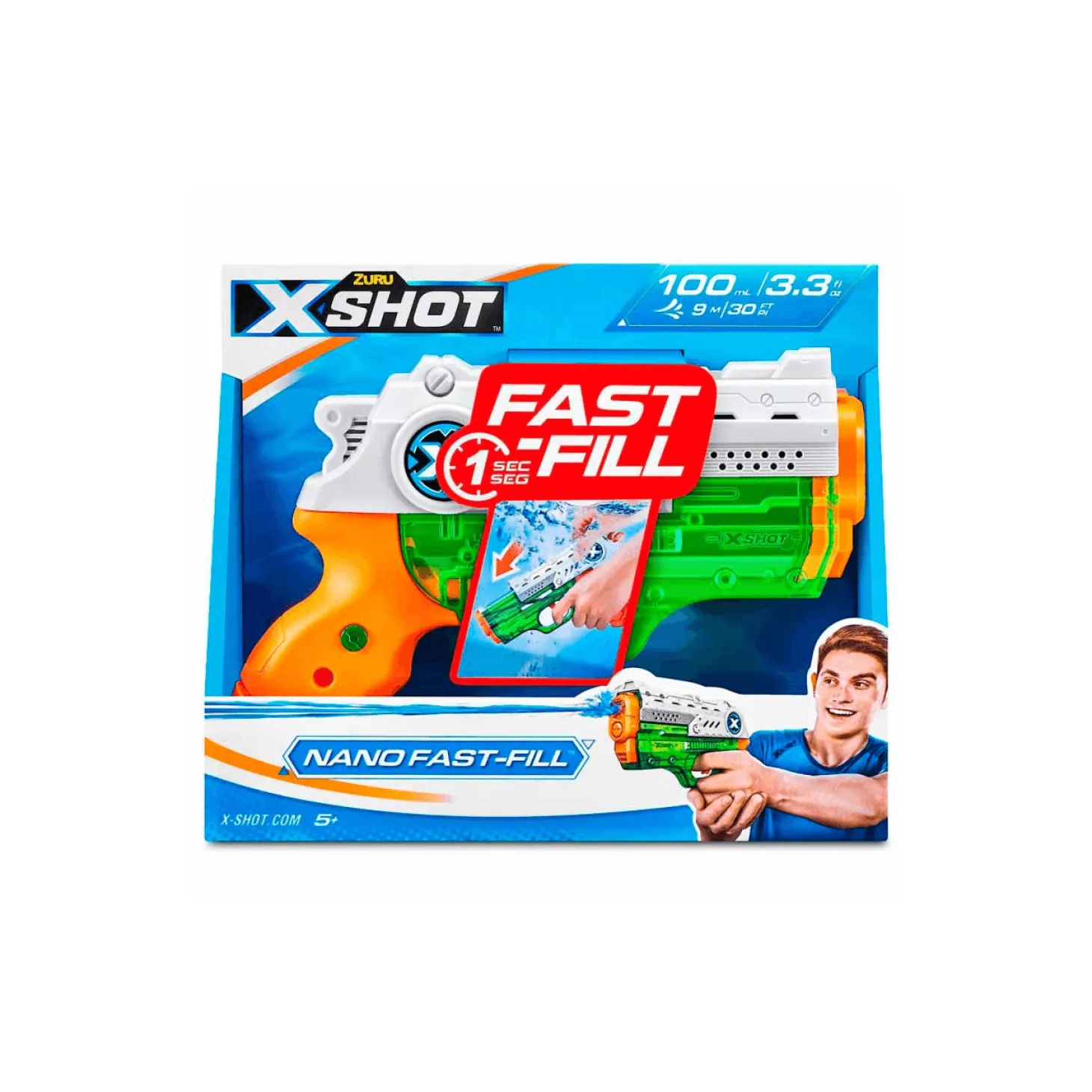 Zuru X-Shot Fast Fill Nano Water Blaster
